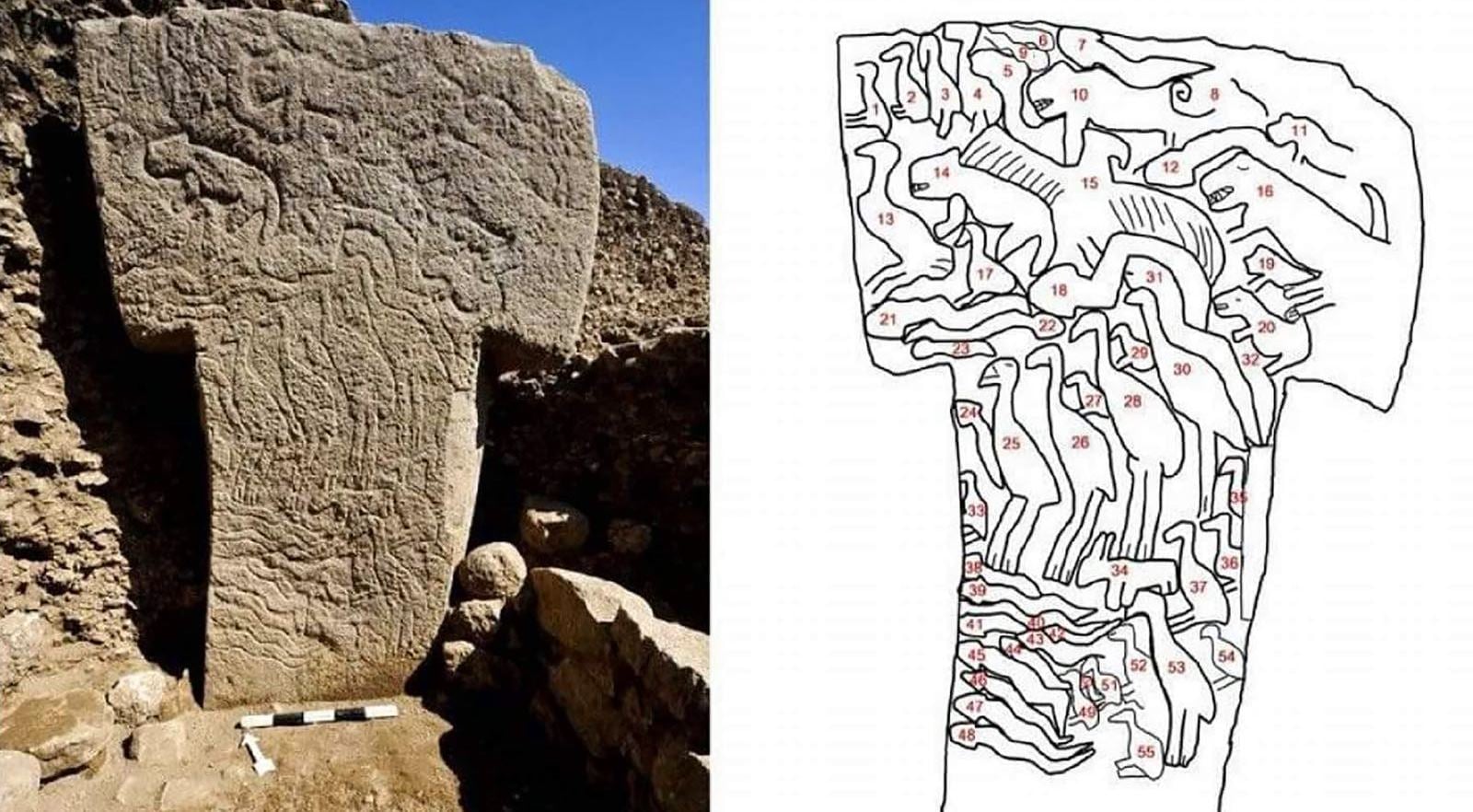 Göbeklitepe T şeklinde sütunlar