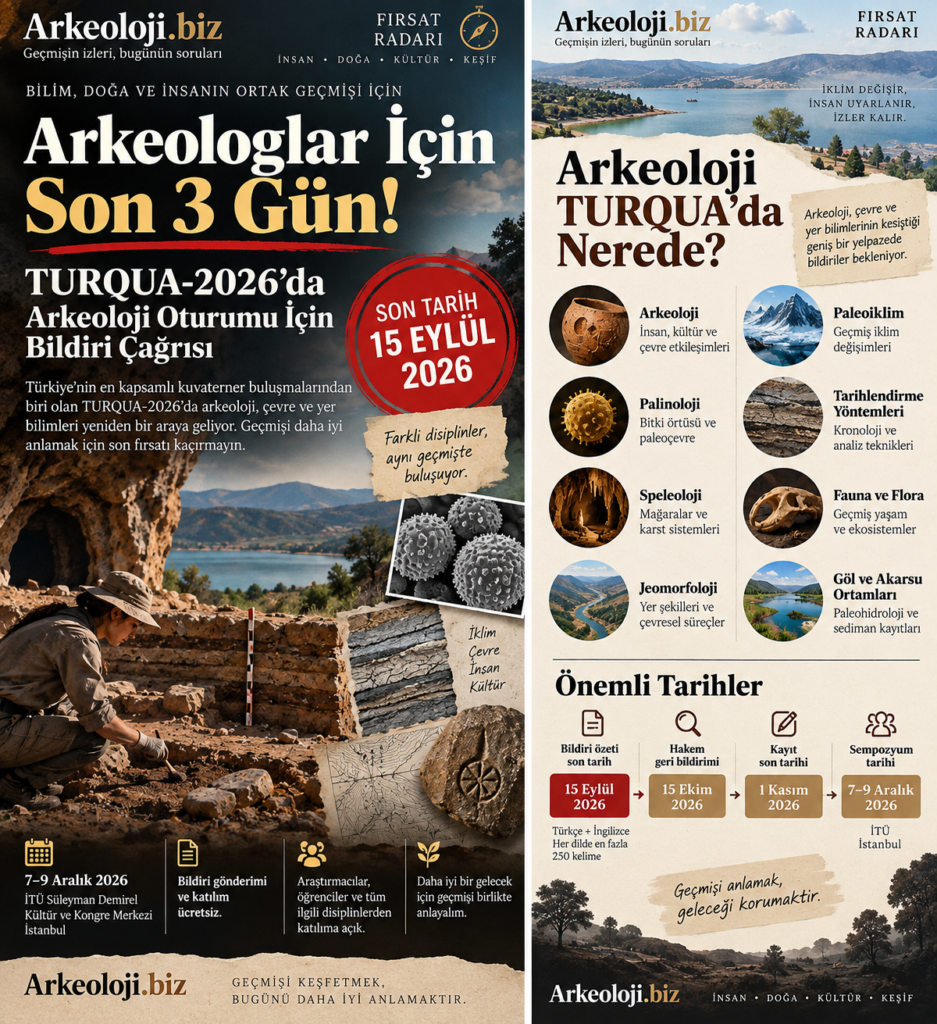 TURQUA-2026’da Arkeoloji Oturumu